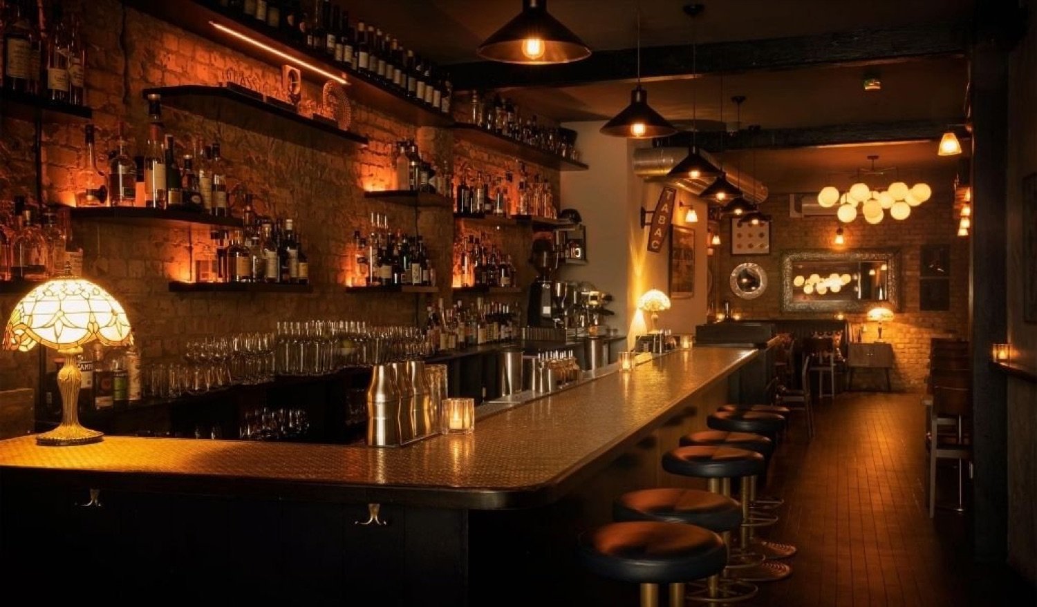Interior of Coupette, a STEM Hospitality bar
